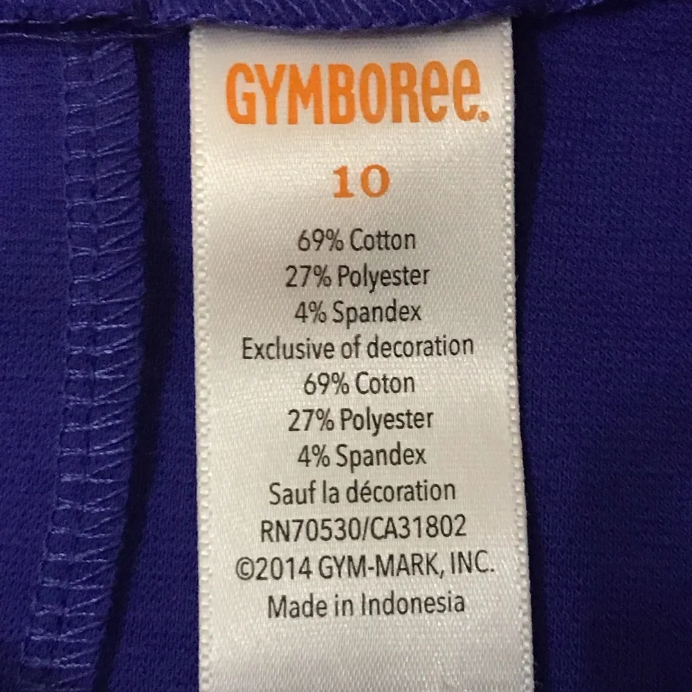 Girls Gymboree Blue & Teal Green Dress Size Medium 8 - 10 Cotton Polyester Spand